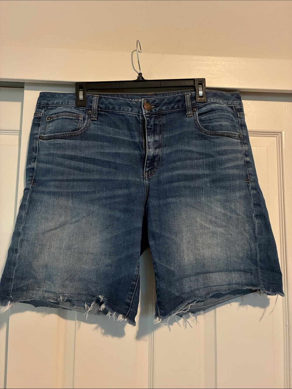 American Eagle Outfitters Women's Blue Denim Jean Shorts